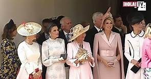Los looks de las Reinas Letizia de España y Máxima de Holanda en Inglaterra | ¡HOLA! TV
