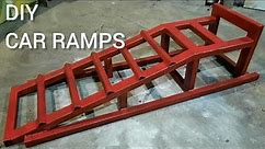 Homemade Car Ramps from Scratch