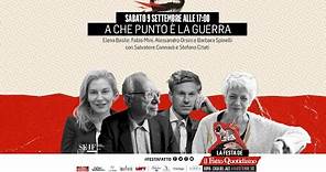 "A che punto è la guerra", live con Elena Basile, Fabio Mini, Alessandro Orsini e Barbara Spinelli