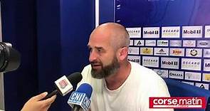 Mathieu Chabert : "Une fierté d'entraîner le SC Bastia"
