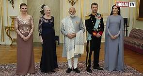 La familia real danesa recibió en el palacio al primer ministro de India | ¡HOLA! TV