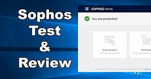 Sophos Antivirus Test & Review 2019 - Antivirus Security Review