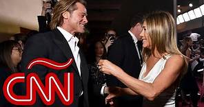Brad Pitt y Jennifer Aniston: la fascinación sigue vigente y fue lo más destacado de los SAG 2020