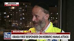 Israeli first responder shares eyewitness account of horrific Hamas attack