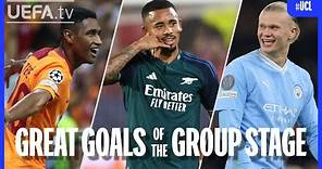 #UCL Great Goals of the Group Stage | Tetê, Gabriel Jesus, Haaland...