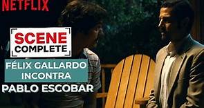 Félix Gallardo incontra Pablo Escobar in Narcos: Messico | Netflix Italia