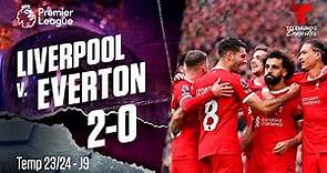 Highlights & Goles: Liverpool v. Everton 2-0 | Premier League | Telemundo Deportes