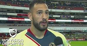 Emanuel Aguilera, más “feliz” por el debut de los canteranos que por sus dos goles ante Veracruz