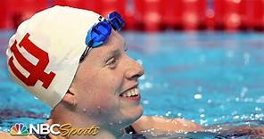 Lilly King completes Nationals breaststroke sweep with 100m comeback | NBC Sports