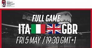 Full Game | Italy vs. Great Britain | 2023 IIHF Ice Hockey World Championship | Division I Group A