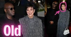 Kris Jenner revealed traces of her true age in photos at Paris Fashion Week