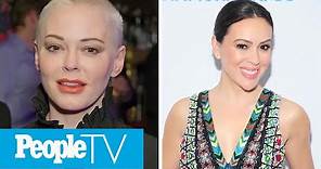 Rose McGowan Accuses Alyssa Milano Of Making Charmed Set 'Toxic AF' In Twitter Clash | PeopleTV
