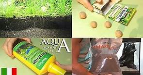 Aquascaping Lab - Fertilizzazione piante acquatiche: liquidi,in polvere,terriccio fertile,Co2,luce