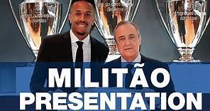 LIVE | Éder Militão's Real Madrid presentation