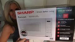 Microwave Sharp 700 Watt | Unboxing | Features | Operation | Options