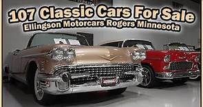 Walk Through Classic Car Inventory at Ellingson Motorcars - November 25 2023