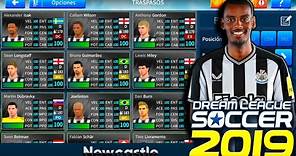 Plantilla de Newcastle para el dls 2024-2025 (Dream league soccer 19)