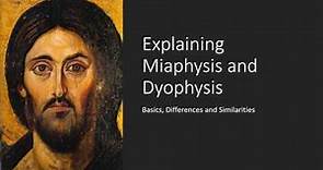 Explaining Miaphysis and Dyophysis