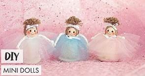 DIY Tutorial Mini Bamboline | Mini dolls | Mini Puppen