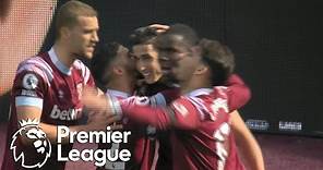 Nayef Aguerd heads West Ham United in front of Southampton | Premier League | NBC Sports
