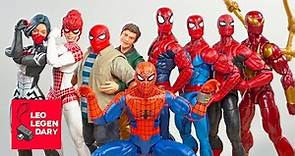 EVERY Marvel legends Spider-man 60th Anniversary STOP-MOTION REVIEWS!