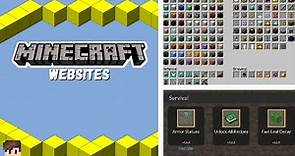🤯 7 HELPFUL Websites you SHOULD KNOW! 🤯 | Minecraft Tutorial