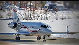 Engadin Airport | Dassault Falcon 2000LX | Mountain Take Off #F2TH
