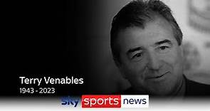 Tributes paid to former England and Tottenham manager Terry Venables