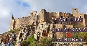 🕀 Castillo de CALATRAVA La Nueva, una fortaleza de CINE 🎬
