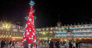 Madrid Christmas Market 2023 🇪🇦 (Plaza Mayor) - 4K HDR