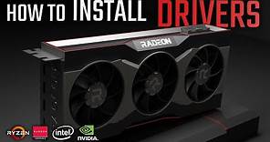 How to PROPERLY Install AMD Drivers (Works for Intel and NVIDIA also)