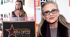 Billie Lourd Shares How Her Mom Carrie Fishers Death Changed Her at Hollywood Walk of Fame Ceremony