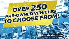 Wichita Buy a Used Ford Truck SUV for sale with 2.9% APR at Rusty Eck Ford over 250 to choose from.