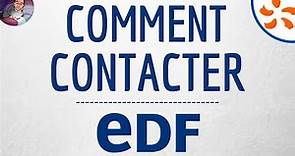 CONTACT EDF, comment contacter par MAIL ou NUMERO de TELEPHONE le service client EDF particulier