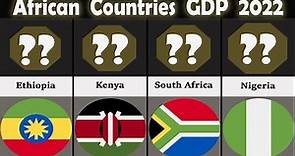 Country Comparison: African Countries GDP 2022