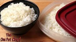 Quick Tips: Freezing and Reheating Cooked Rice | One Pot Chef