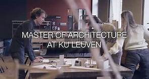About the Master of Architecture