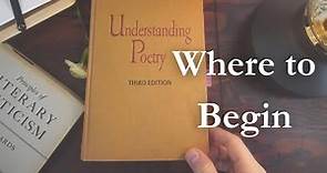 5 Poetry Books for Beginners | Close Reading Poetry