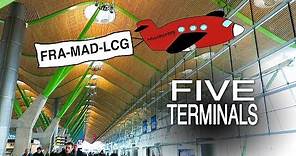 5 Terminals: Madrid Barajas Airport, Changing Terminals 4S to 4
