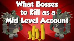 What Bosses Should I Hunt as a Mid Level? [OSRS GIVEAWAY]