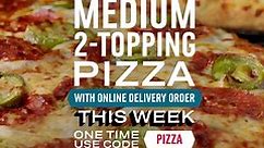 Domino's Pizza - FREE pizza with any online delivery...