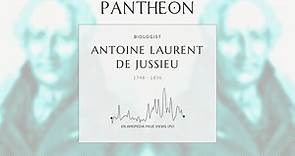 Antoine Laurent de Jussieu Biography | Pantheon
