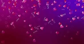 Free HD Love Background with Hearts - Romantic Wedding Background