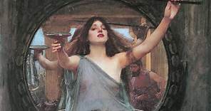Circe Offering the Cup to Odysseus (1891) by John William Waterhouse