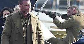 Liev Schreiber films scenes for Across The River And Into The Trees