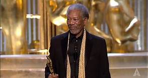 Morgan Freeman wins Best Supporting Actor | 77th Oscars (2005)