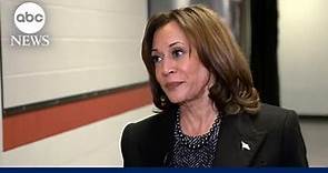 Vice President Kamala Harris on the potential of running against Trump again