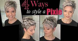 Pixie Hair Tutorials ~ 4 Styles in 1 Video!