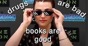 katie mcgrath being a bookworm for more than six minutes