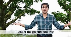 UNDER THE GREENWOOD TREE (William Shakespeare)